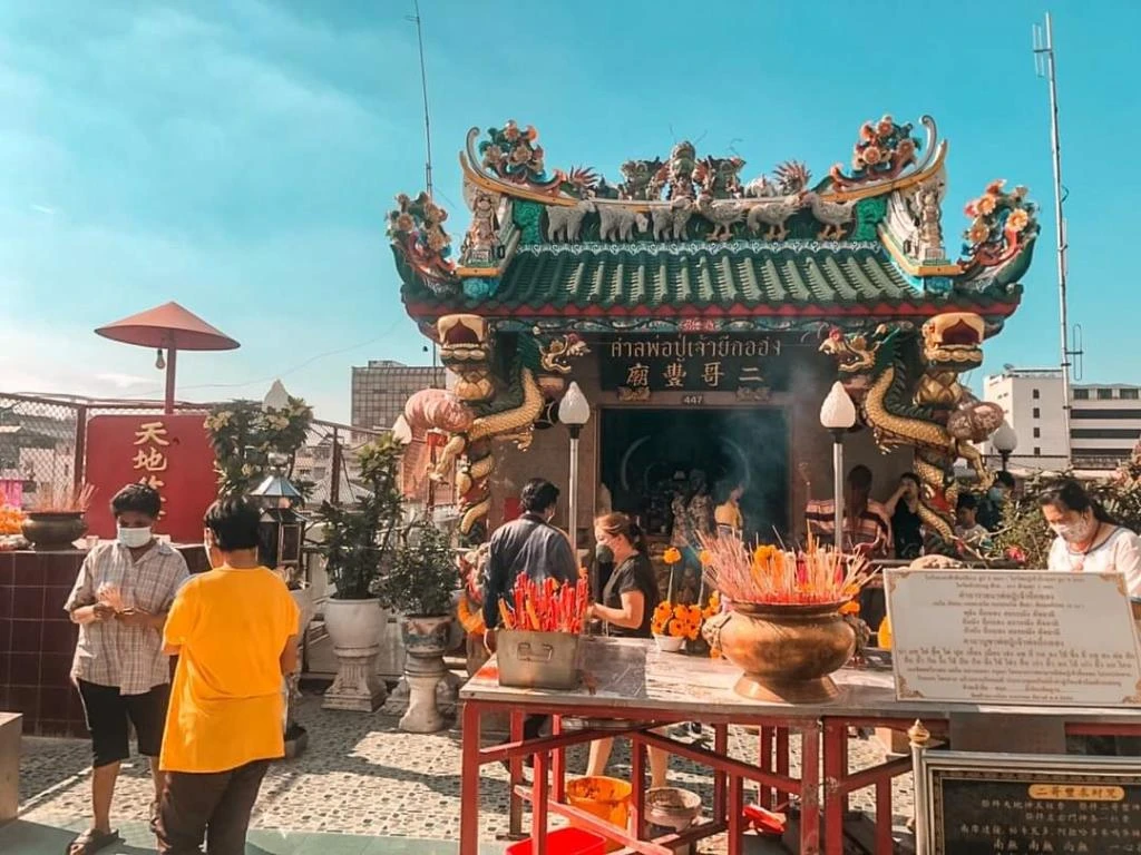 สถานที่ขอหวย ศาลเจ้าพ่อยี่กอฮง 2566