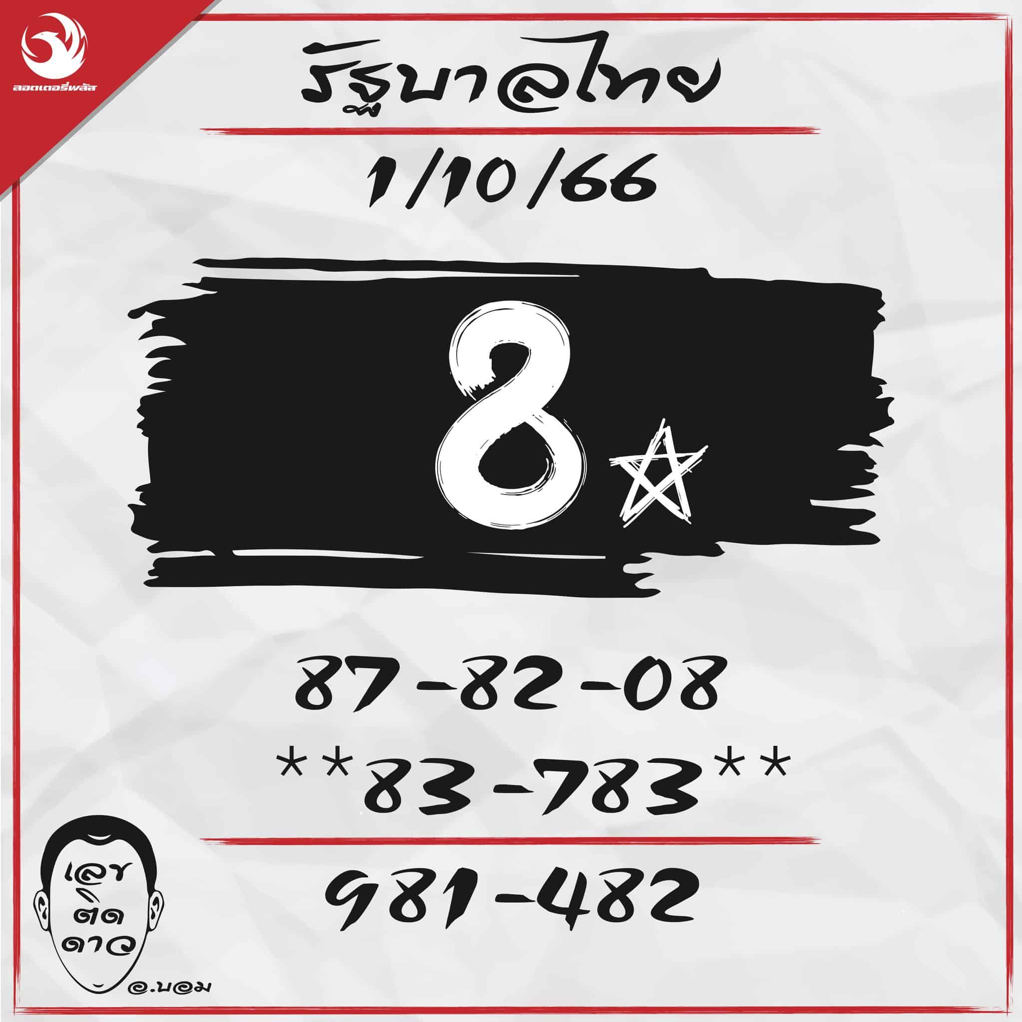 เลขเด็ด อ.บอม 01-10-66